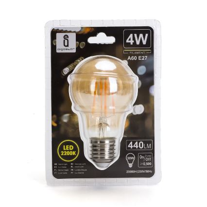 LED sijalica A60 E27/4W/230V 2200K - Aigostar