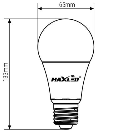 LED sijalica A70 E27/17W/230V 4000K