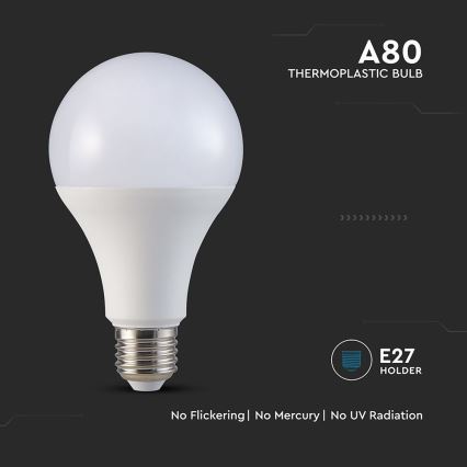 LED sijalica A80 E27/20W/230V 4000K