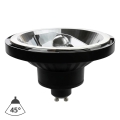 LED sijalica AR111 GU10/12W/230V 4000K 45° crna