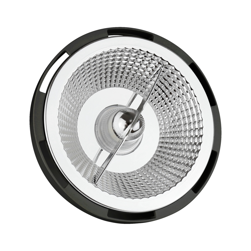 LED sijalica AR111 GU10/12W/230V 4000K 45° crna