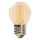 LED sijalica CLASSIC AMBER G45 E27/6,5W/230V 2200K - Brilagi