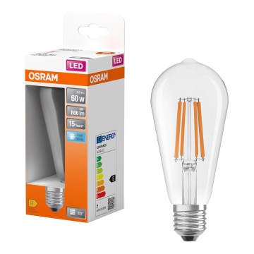 LED sijalica CLASSIC FILAMENT E27/6,5W/230V 4000K - Osram