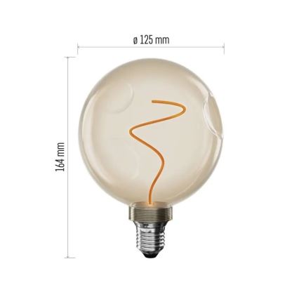 LED sijalica DECO VINTAGE CG125A E27/4,5W/230V 1800K