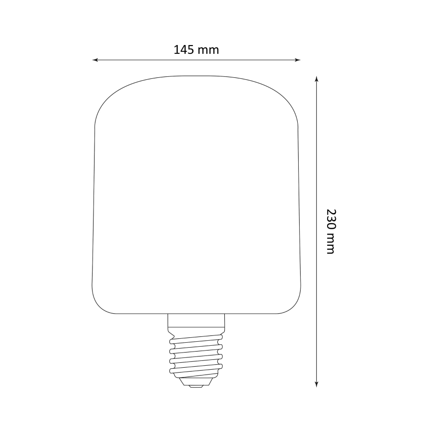 LED sijalica DECO VINTAGE E27/4W/230V 1800K