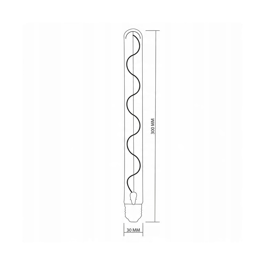 LED sijalica DECO VINTAGE FILAMENT T30 E27/4,5W/230V 2200K