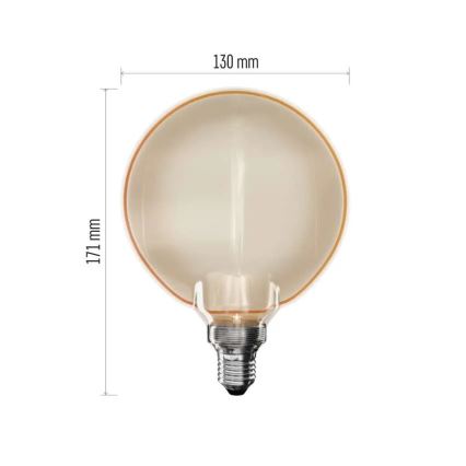 LED sijalica DECO VINTAGE G130OA E27/4W/230V 1800K