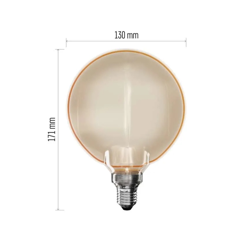 LED sijalica DECO VINTAGE G130OA E27/4W/230V 1800K