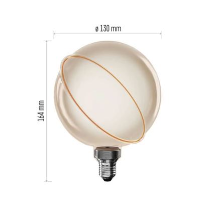 LED sijalica DECO VINTAGE G130OA E27/4W/230V 1800K