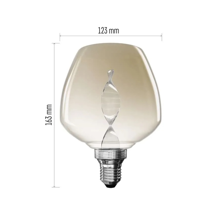 LED sijalica DECO VINTAGE S123 E27/3,5W/230V 1800K