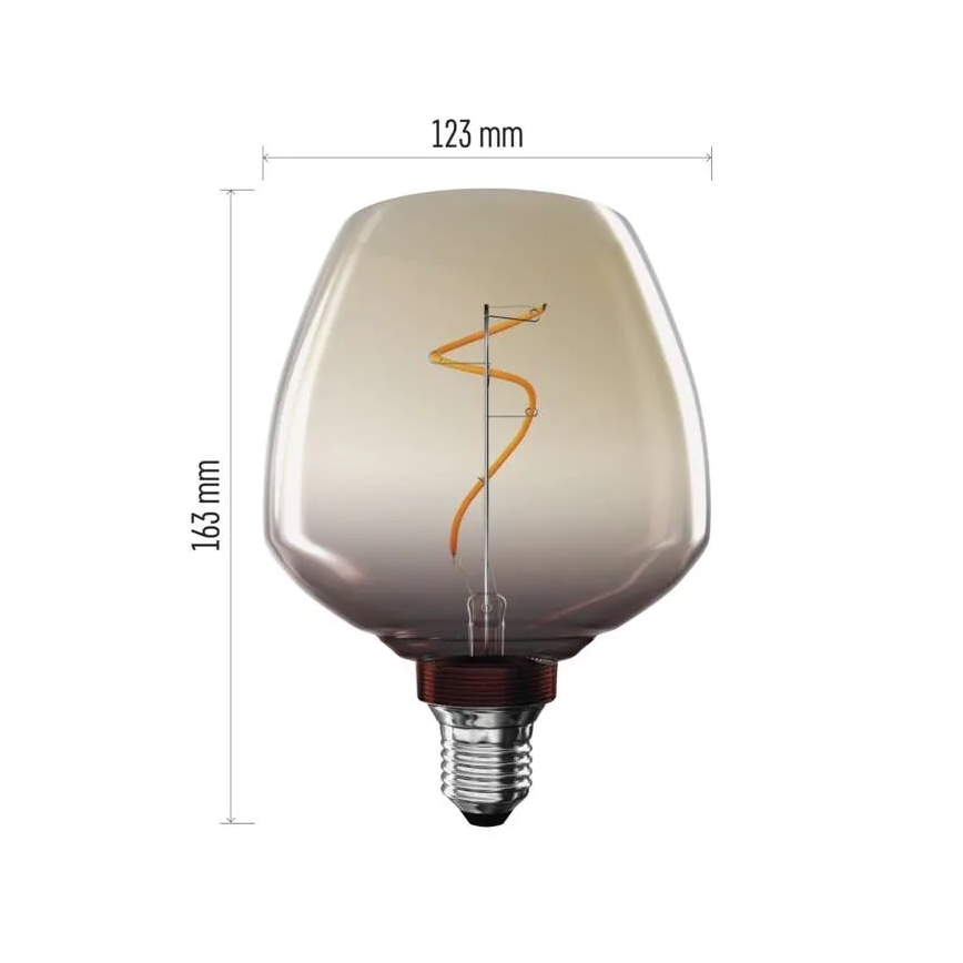 LED sijalica DECO VINTAGE S123 E27/4W/230V 1800K