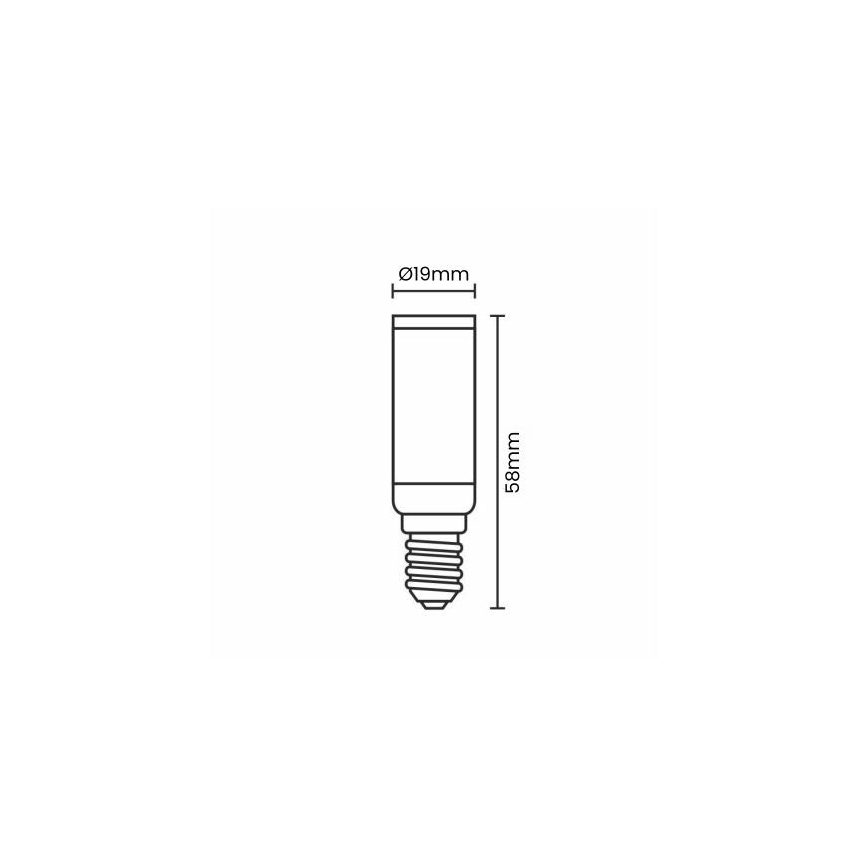 LED sijalica E14/4,5W/230V 2800K