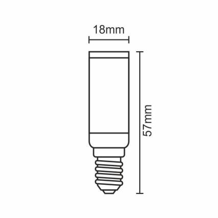 LED sijalica E14/5W/230V 4000K