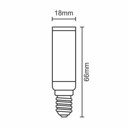 LED sijalica E14/7W/230V 2800K