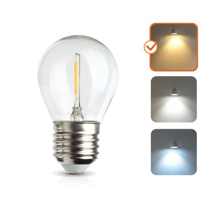 LED sijalica E27/1,3W/230V 2700K