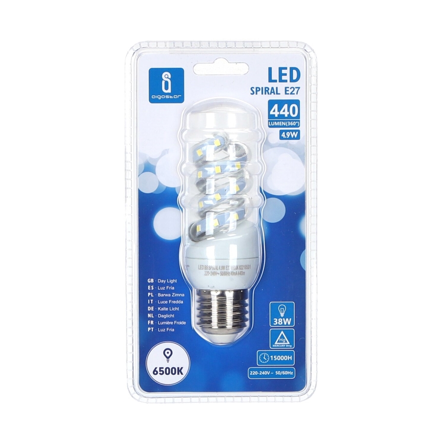 LED sijalica E27/4,9W/230V 6500K - Aigostar