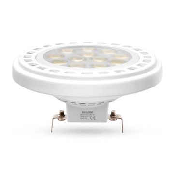 LED sijalica ECOLINE AR111 G53/12W/12V 4000K 30° bela - Brilagi