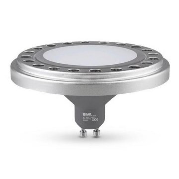 LED sijalica ECOLINE AR111 GU10/12W/230V 4000K 120° srebrna - Brilagi