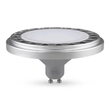 LED sijalica ECOLINE AR111 GU10/15W/230V 3000K 120° srebrna - Brilagi