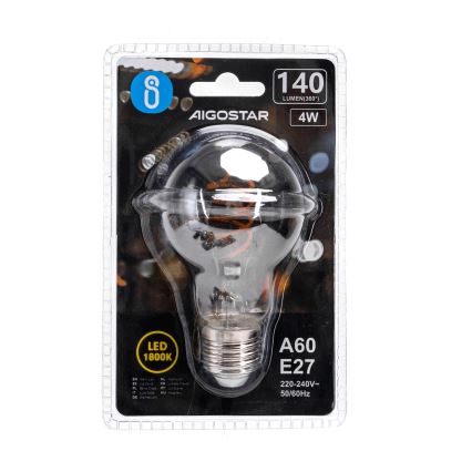 LED sijalica FILAMENT A60 E27/4W/230V 1800K - Aigostar