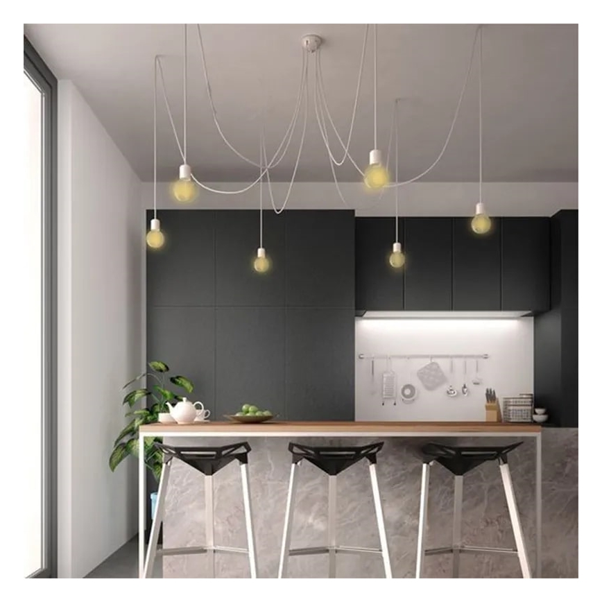 LED filament sijalica A60 E27/7,5W/230V 3000K, bela