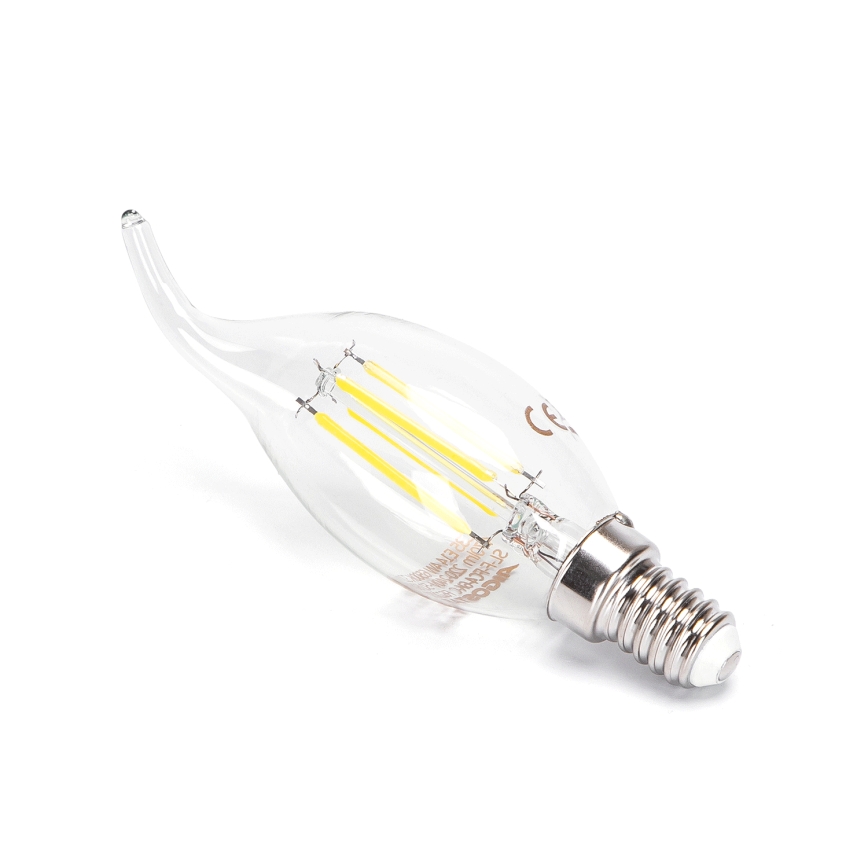 LED sijalica FILAMENT C35 E14/4W/230V 6500K - Aigostar