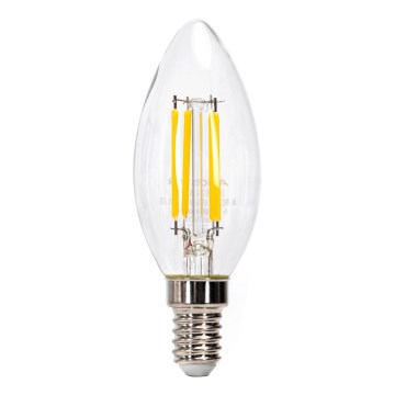 LED sijalica FILAMENT C35 E14/8W/230V 2700K - Aigostar