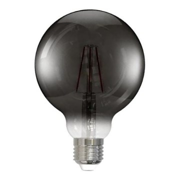 LED sijalica FILAMENT, dimljeno staklo, G95, E27/4W/230V, 2000K