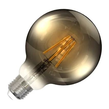 LED sijalica FILAMENT, dimljeno staklo, G95, E27/4W/230V, 2000K