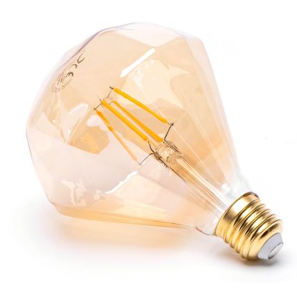 LED sijalica FILAMENT E27/4W/230V 1800K dijamant - Aigostar