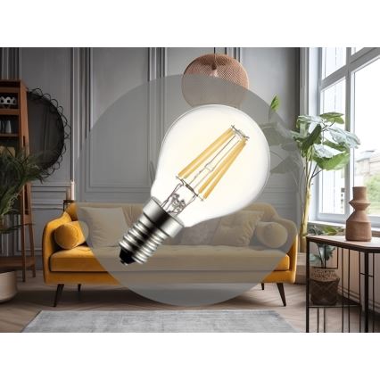 LED sijalica FILAMENT G45 E14/6W/230V 3000K