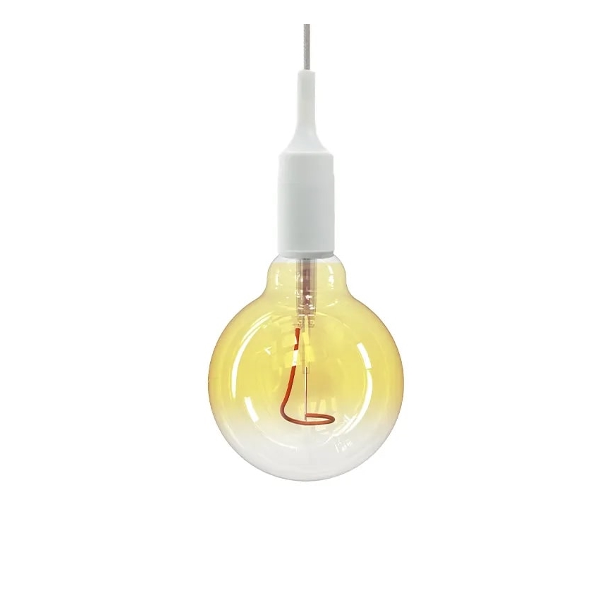 LED sijalica FILAMENT oblik G95 E27/4W/230V 1800K žuta