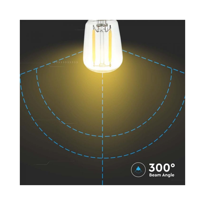 LED sijalica FILAMENT ST26 E14/2W/230V 3000K