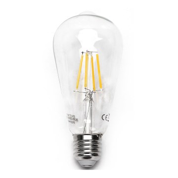 LED sijalica FILAMENT ST64 E27/4W/230V 2700K - Aigostar