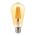 LED sijalica FILAMENT ST64 E27/9W/230V 2200K