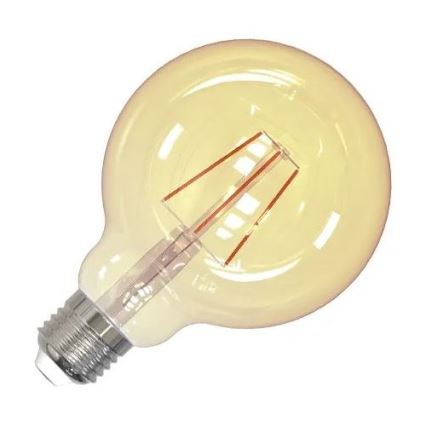 LED sijalica FILAMENT VINTAGE G95 E27/4W/230V 2000K