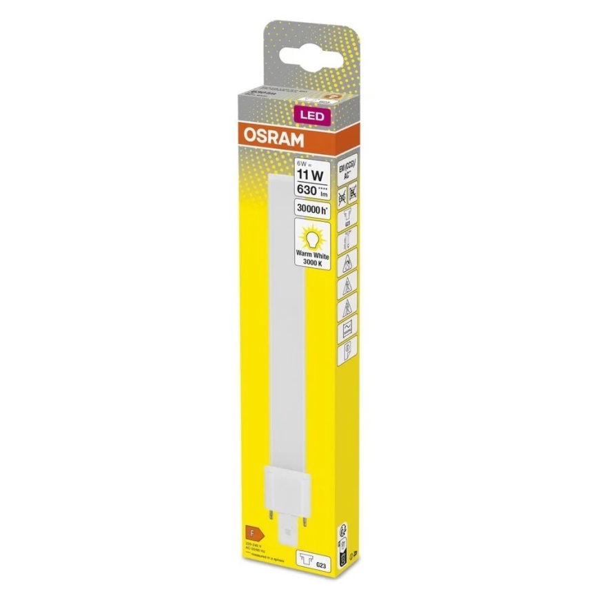 LED sijalica G23/6W/230V 3000K - Osram