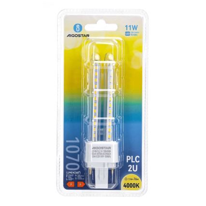 LED sijalica G24D-3/11W/230V 4000K - Aigostar