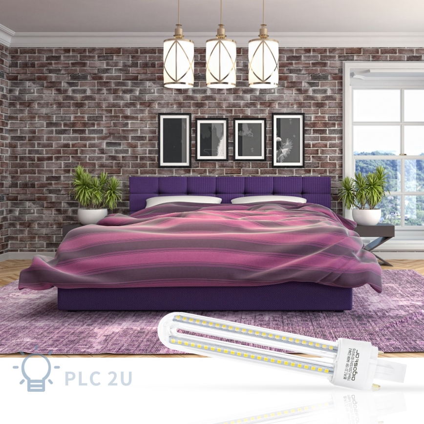 LED sijalica G24D-3/15W/230V 6500K - Aigostar