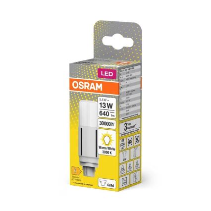 LED sijalica G24d/5,5W/230V 3000K - Osram