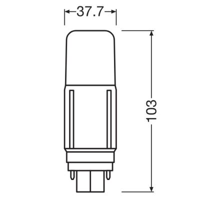 LED sijalica G24d/5,5W/230V 4000K - Osram