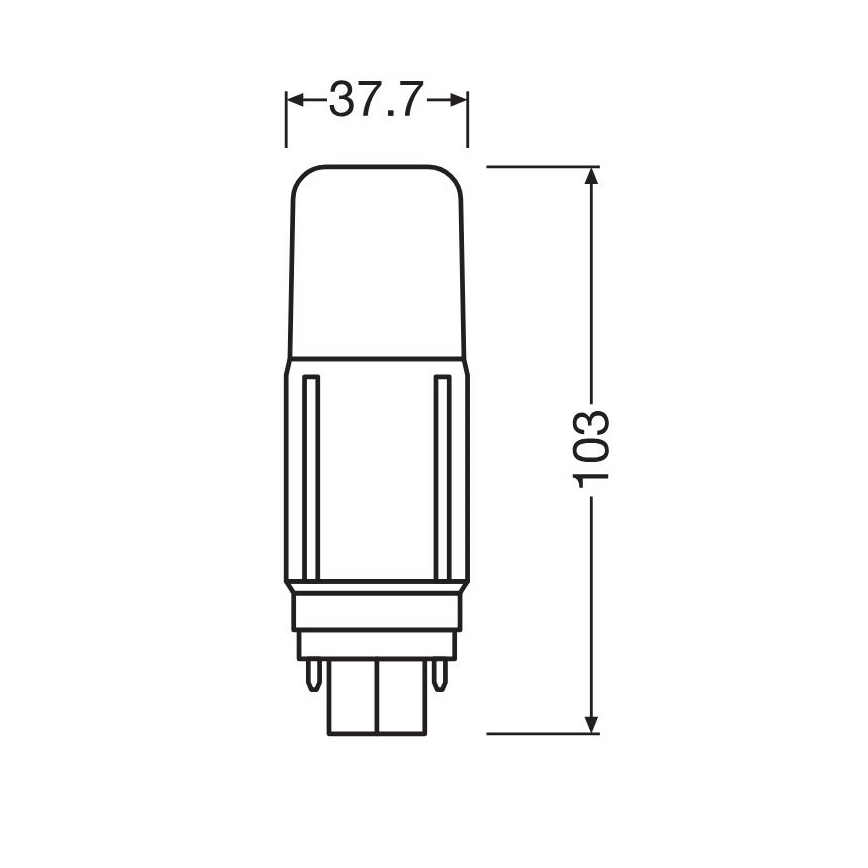 LED sijalica G24d/5,5W/230V 4000K - Osram