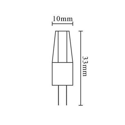 LED sijalica G4/1,5W/12V 4000K