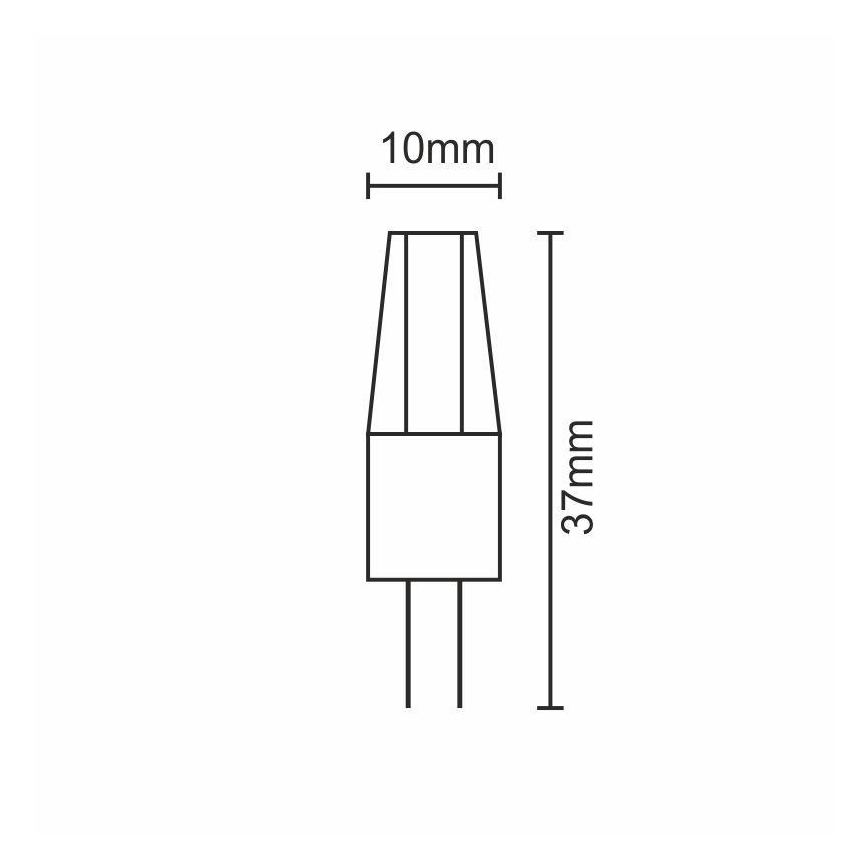 LED sijalica G4/2W/12V 2800K