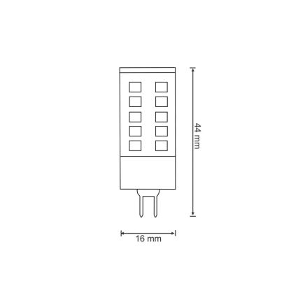 LED sijalica G4/3W/12V 6500K