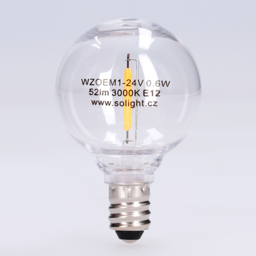 LED sijalica G40 E12/0,6W/24V 3000K - Brilagi