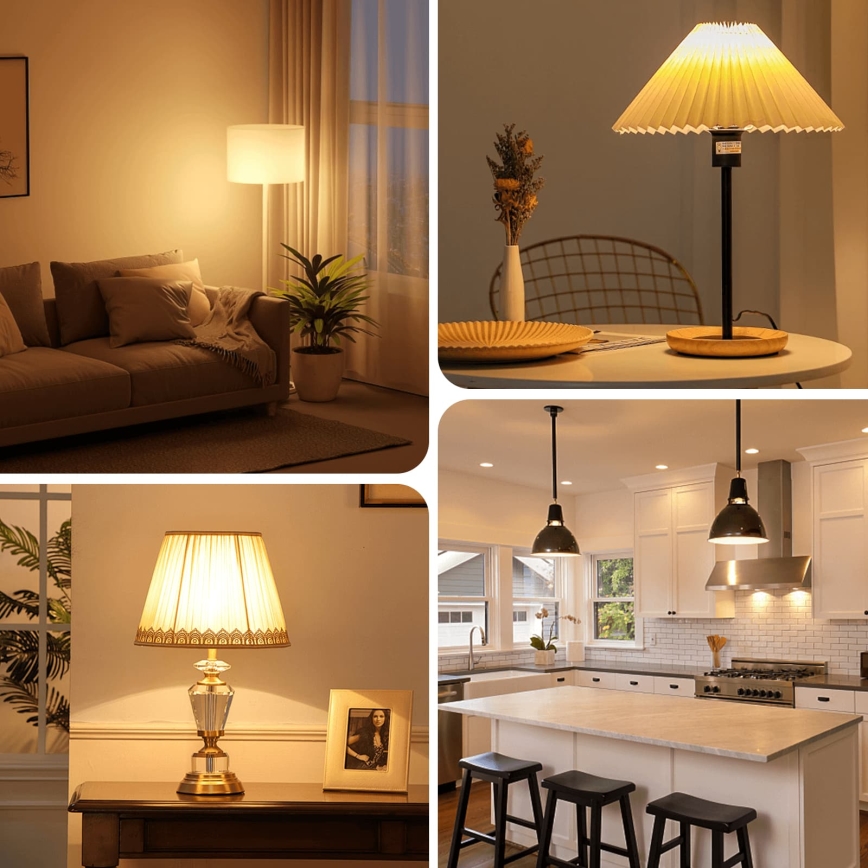 LED sijalica G45 E14/12W/230V 3000K - Aigostar