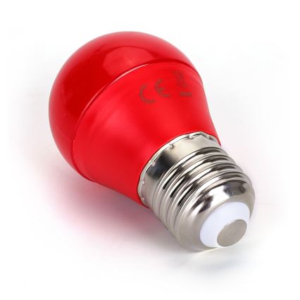 LED sijalica G45 E27/4W/230V crvena - Aigostar