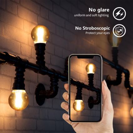 LED sijalica G45 E27/6W/230V 2200K - Aigostar