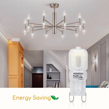 LED sijalica G9/2W/230V 6500K - Aigostar